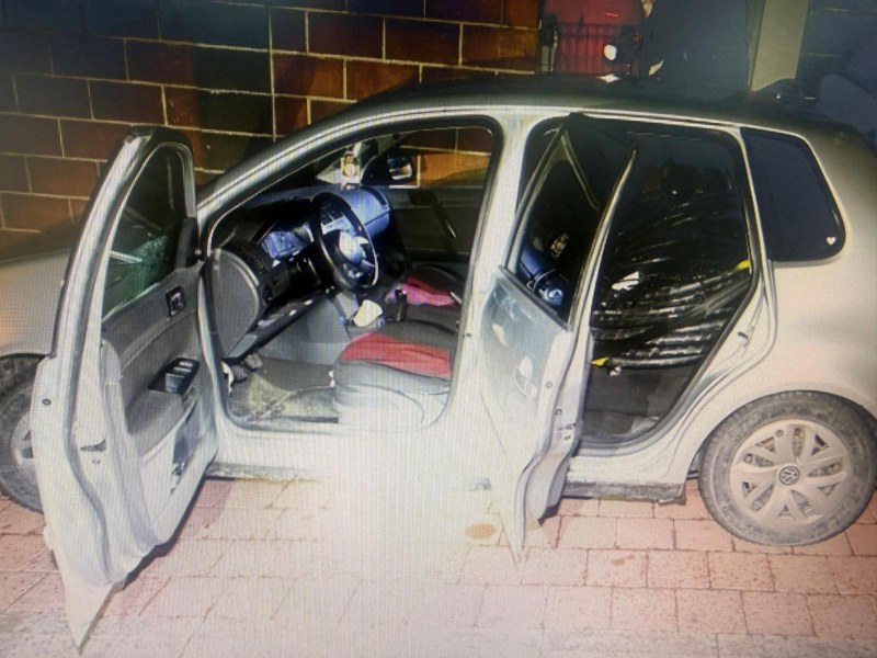 Foto de la hoții prinși în flagrant